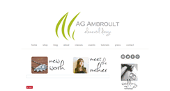 Desktop Screenshot of agambroult.com
